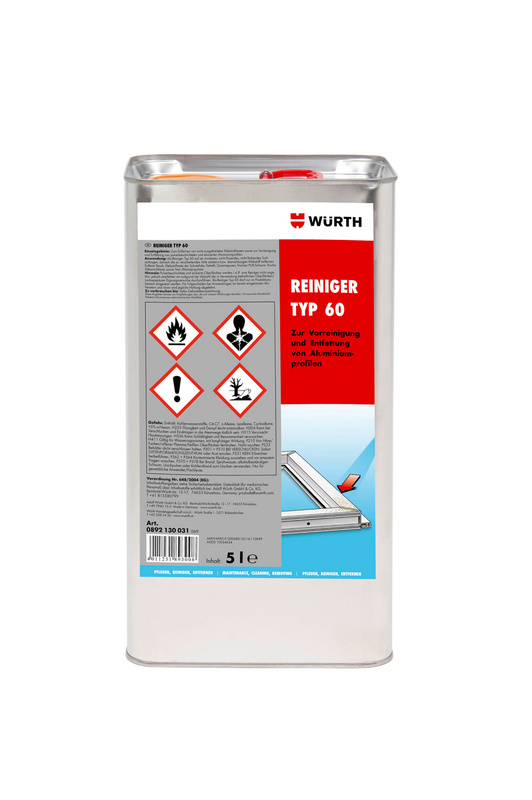 Universeller Reiniger Typ 60 ALUREINIG-60-KLEB-AL1-5LTR