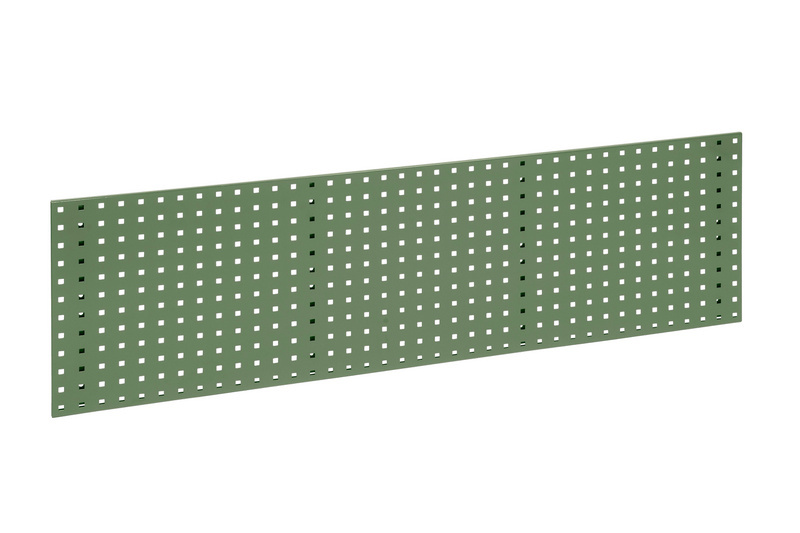 Grundplatte Quadratlochplattensystem GRNDPL-RAL6011-RESEDAGRUEN-457X1486MM