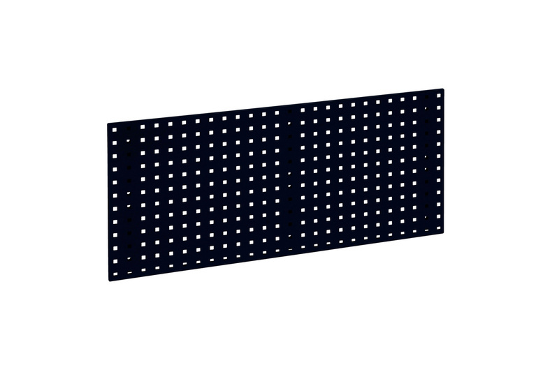 Grundplatte Quadratlochplattensystem GRNDPL-RAL9011-GRAPHITSCHWARZ-457X991MM
