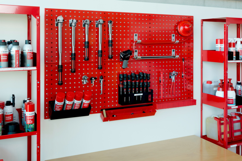 Grundplatte Quadratlochplattensystem GRNDPL-RAL9011-GRAPHITSCHWARZ-457X1486MM