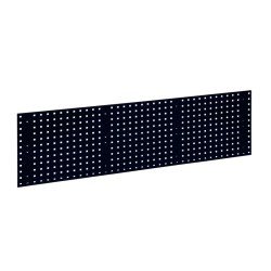 Grundplatte Quadratlochplattensystem GRNDPL-RAL9011-GRAPHITSCHWARZ-457X1486MM