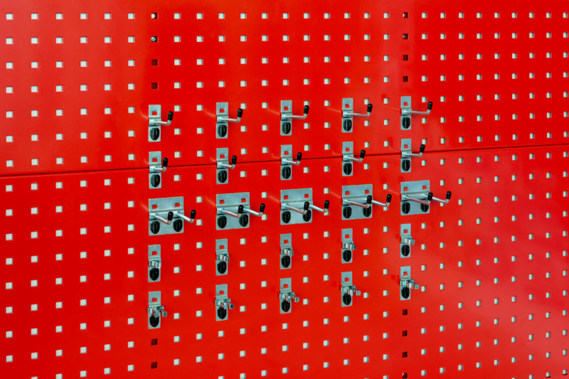 Halterset 3 für Lochplattensystem 25-tlg.