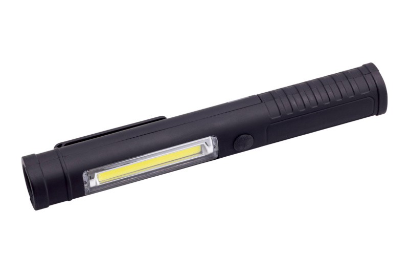 LED Taschenlampe 2in1 mit Magnet und Clip