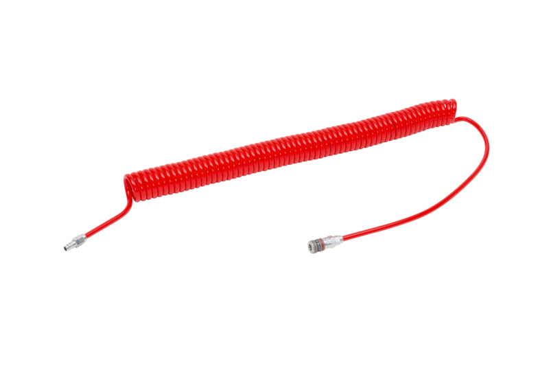 PU-Druckluftspiralschlauch WSAFE 2000 DLSCHL-SPRL-SET-ID8,0MM-L4M-S2000