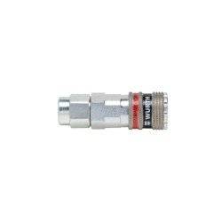 Druckluft Sicherheitskupplung WSAFE 2000 PU 8 mm mit Komfortanschluss