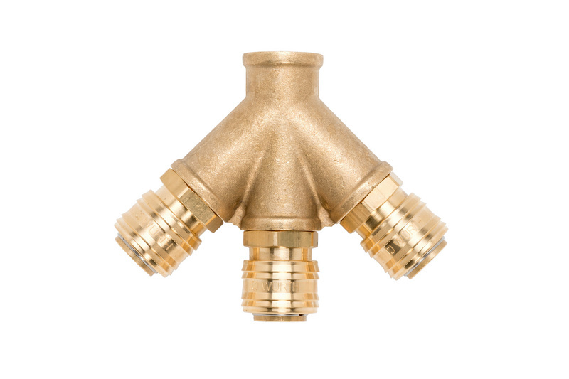 Dreifachverteiler R 1/2"