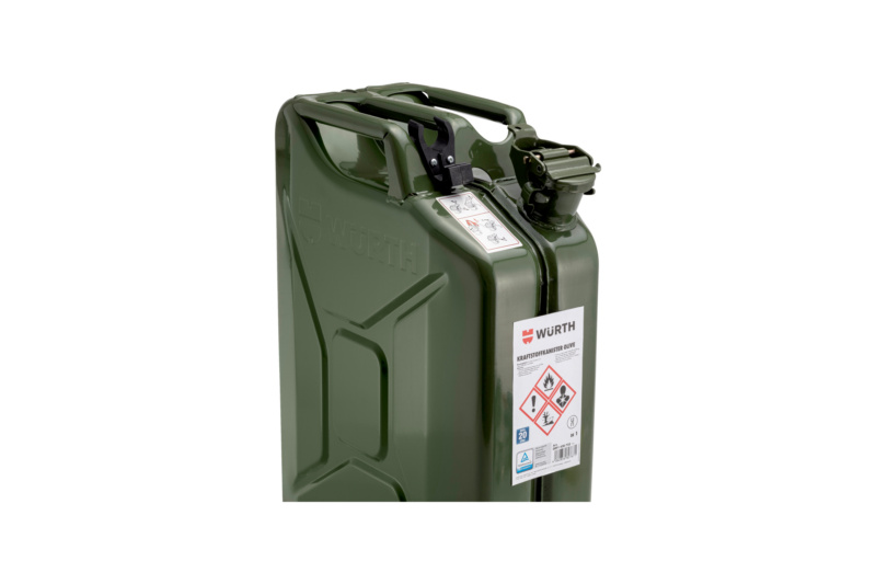 Kraftstoffkanister Stahl 20 Liter KFTSTKANI-STAHL-OLIVEGRUEN-20LTR
