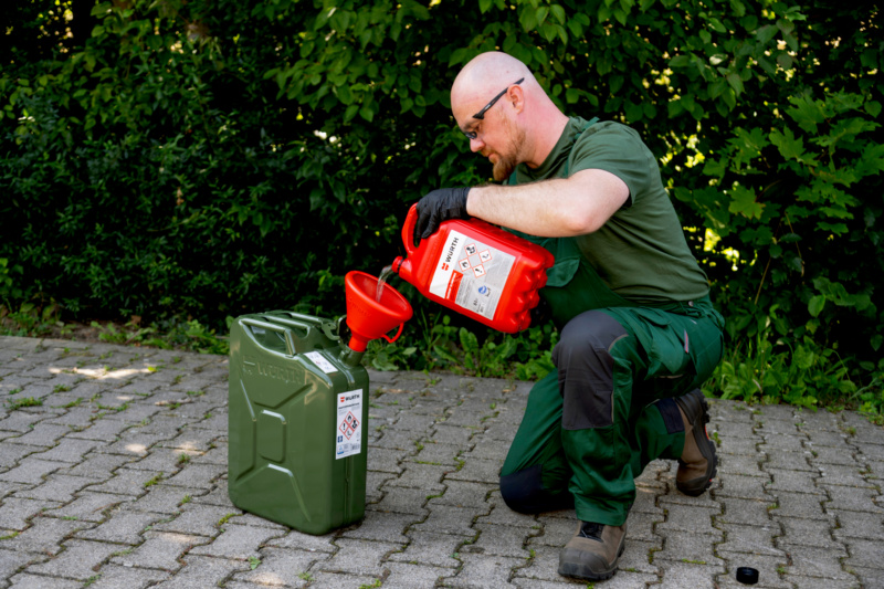 Kraftstoffkanister Stahl 20 Liter KFTSTKANI-STAHL-OLIVEGRUEN-20LTR