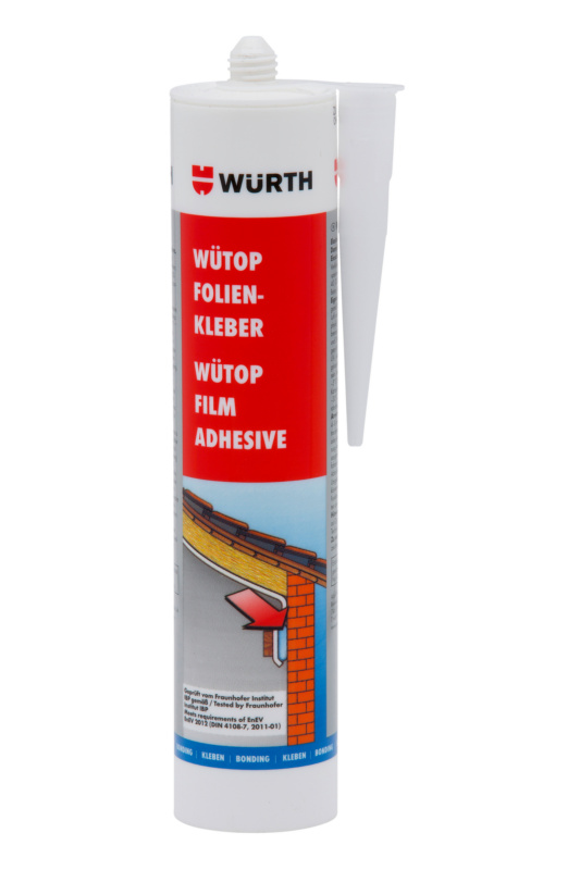 WÜTOP Folienkleber gemäß DIN 4108-7 / SIA 180