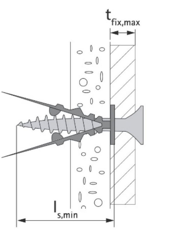 Einschlagdübel für Gipskarton W-PL DWL-(W-PL)-ST-10X30MM