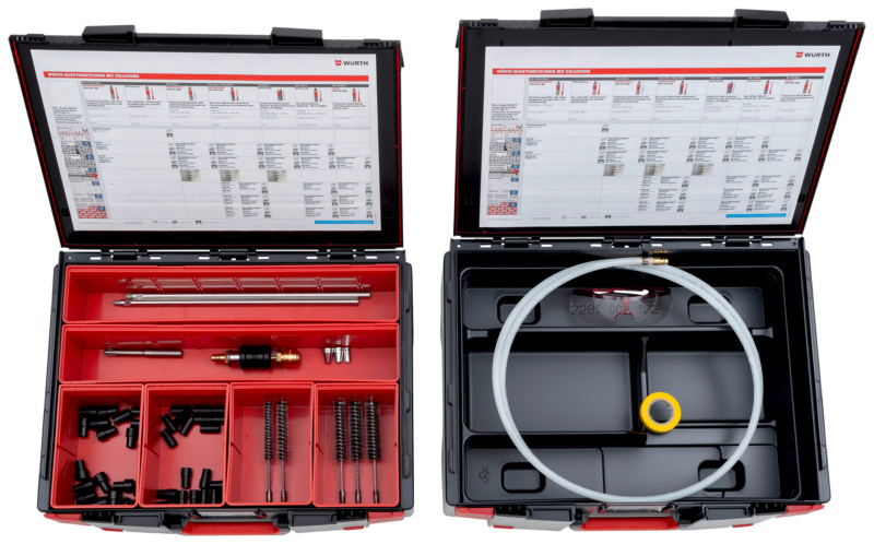 Systemkoffer WIT-REBAR für Komponeten der WIT Injektionssysteme REBAR