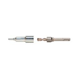 Bundbohrer mit aufsteckbarem Spreizwerkzeug für Einschlagdübel W-ED
