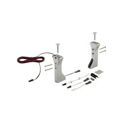 Wandlager mit Bewegungsmelder WANDLGR-F.LICHTBA-(KSP-1)-M-BWM-SILBRF