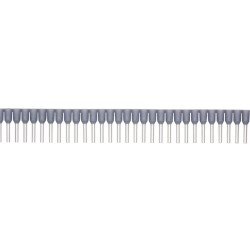 Aderendhülse mit Kunststoffhülse Bandware 0,75 mm²