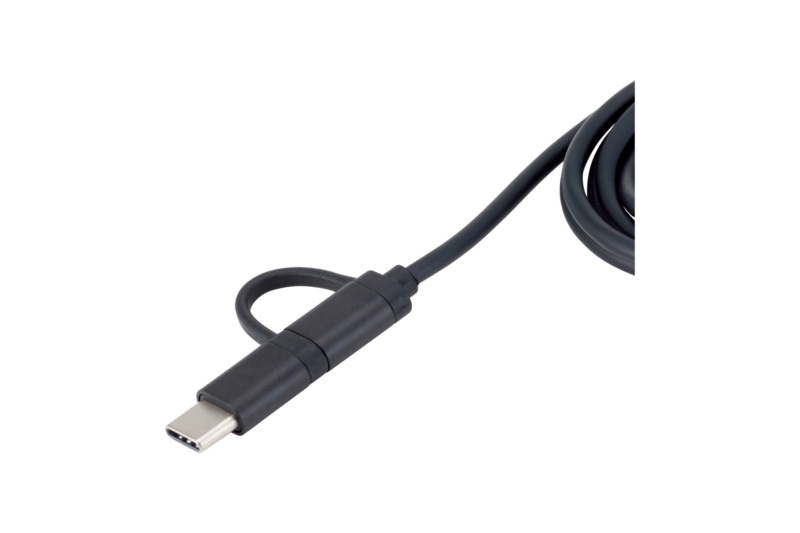 Daten- und Ladekabel 2 in 1 USB Micro und USB Type C / USB Type A