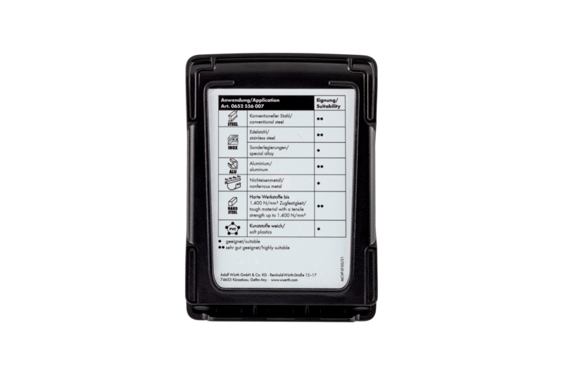 Schneideisen HSCo M-Gewinde nitriert 7-tlg Syska SHNDEIS-SORT-HSCO-WN-MULTI-PERF