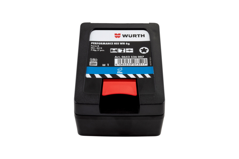 Schneideisen HSS WN M-Gewinde 7-tlg Syska SHNDEIS-SORT-HSS-WN-STAHL-PERFM-(M3-M1