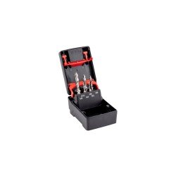 Kombi-Gewindebohrer Sortiment M3 - M10 Bit HSS SMART STEP 6-teilig