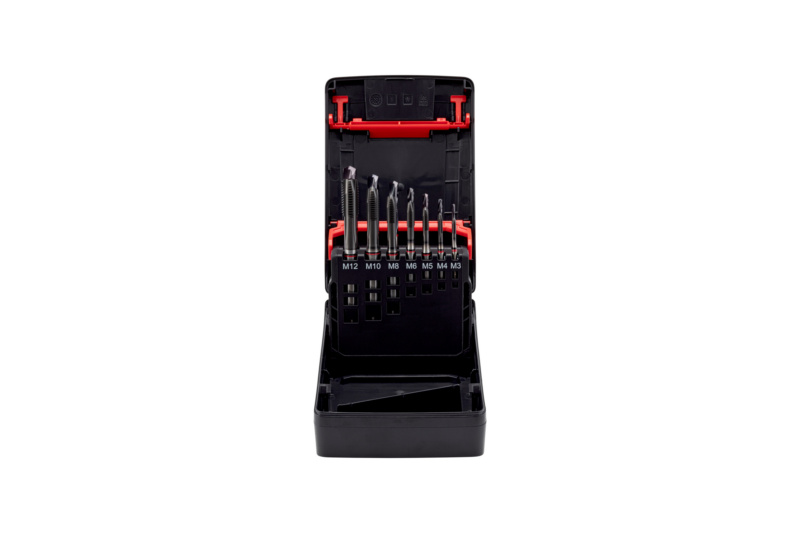 Maschinengewindebohrer Sortiment Rotring Durchgangsloch M3-M12 14-tlg.