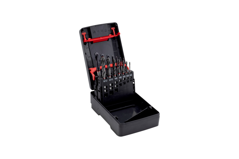 Maschinengewindebohrer Sortiment Rotring Grundloch M3-M12 14-tlg.