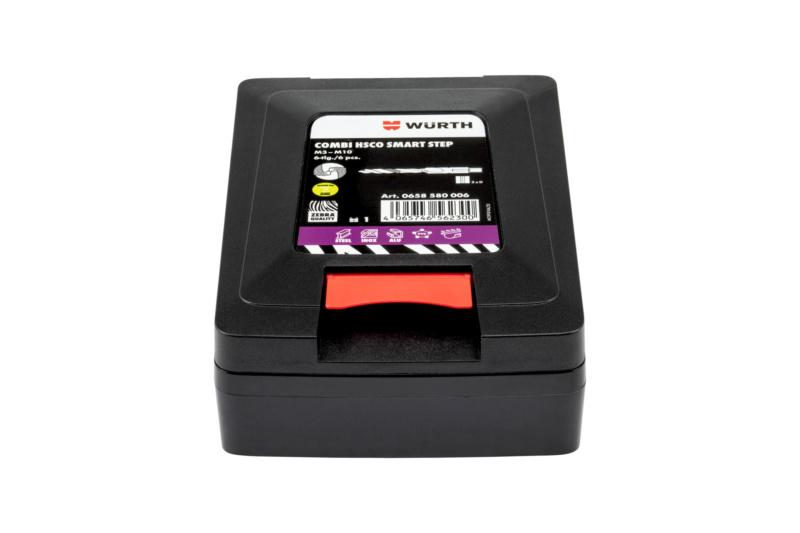 Kombi-Gewindebohrer Sortiment HSCo SMART STEP 6-teilig