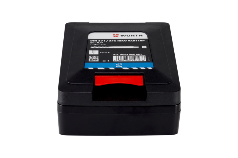 Maschinengewindebohrer Sortiment HSCo VaryTap Blau Grundloch DIN 371/376 7-tlg.