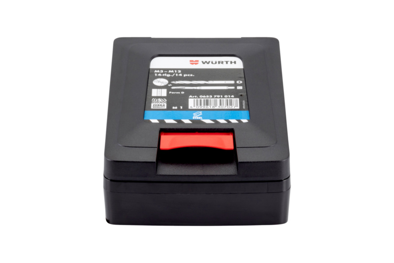 Gewindebohrerkass. SMART STEP EU+ Durchg. 14-tlg MGBO-SORT-DULO-SMARTSTEP EU+-(M
