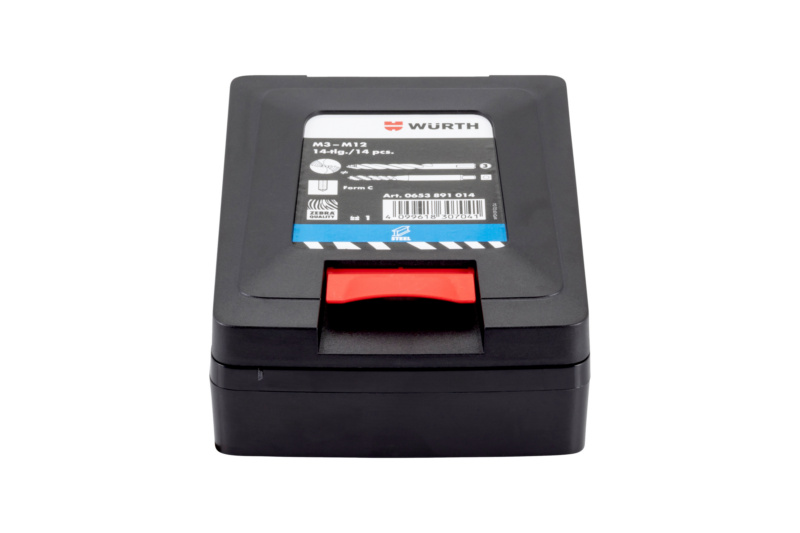 Gewindebohrerkass. SMART STEP EU+ Grundl. 14-tlg MGBO-SORT-GRNDLO-SMARTSTEP EU+-