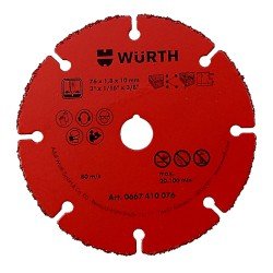 Trennscheibe Hartmetall bestückt TSHB-HM-1,8-BO10,0-D76MM