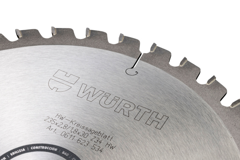 Kreissägeblatt Holz 235/34/30 für Handkreissäge HKS 85-E POWER