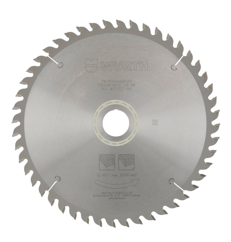Kreissägeblatt Holz für Handkreissäge HKS 85-E POWER