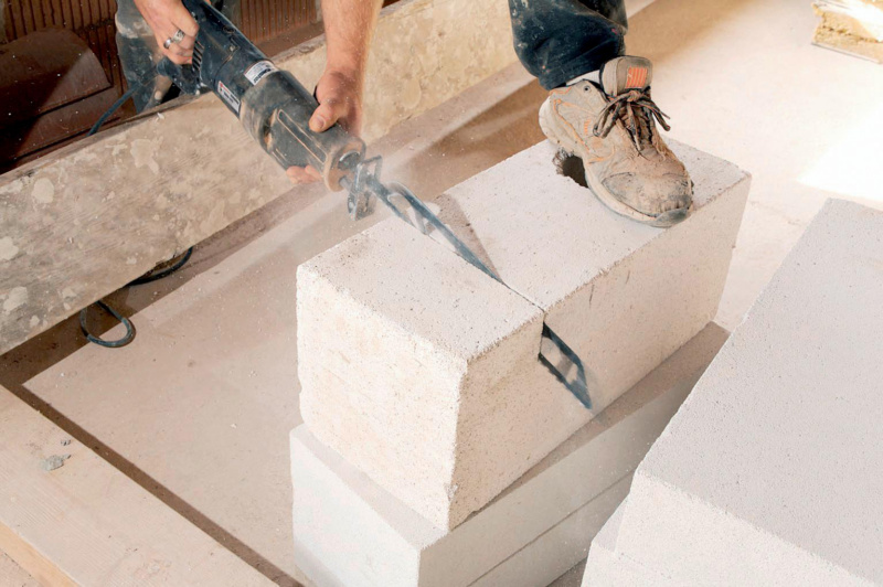 Säbelsägeblatt Bau drei Sterne 240 x 12 für Backstein/Gasbeton