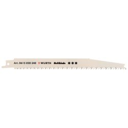 Säbelsägeblatt Holz drei Sterne Multiblade 200x2,4-4,0