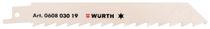 Säbelsägeblatt Holz ein Stern 150x8,5 für Hart- und Weichholz