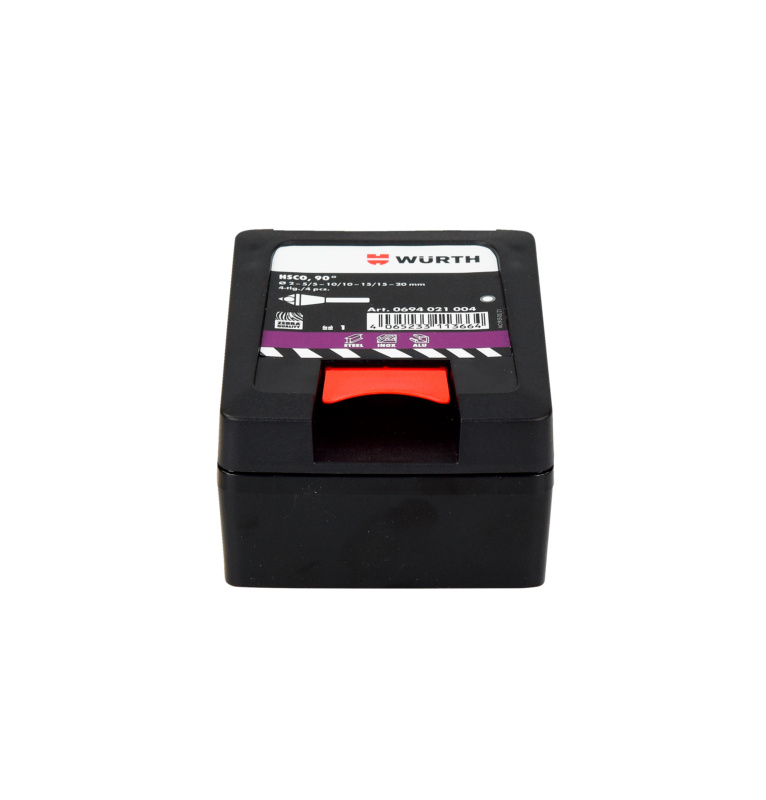 Kegelsenker HSCo 90° mit Querloch Sortiment 4-tlg.