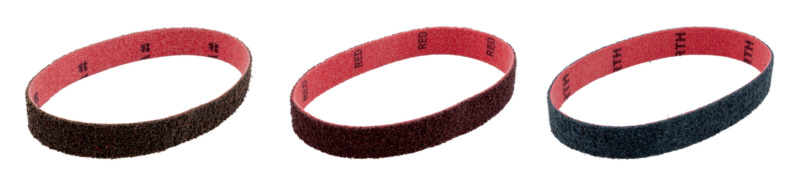 Vlies-Schleifband für Rohrbandschleifer RED PERFECT®  3D