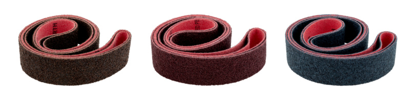 Vlies-Schleifband für stationäre Kontaktschleifmaschinen RED PERFECT®  3D