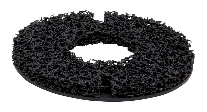 Nylon-Schleifvliesscheibe Ø 160 mm für Radnabenschleifer