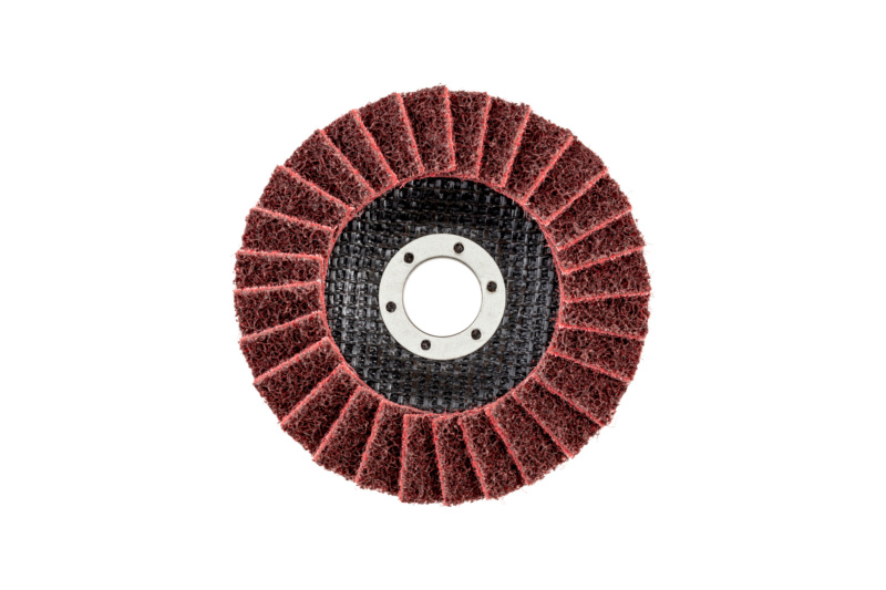 Vlies-Lamellenfächerschleifscheibe RED PERFECT 3D SHLFSHB-NYLVLI-MITTEL-115X22,2