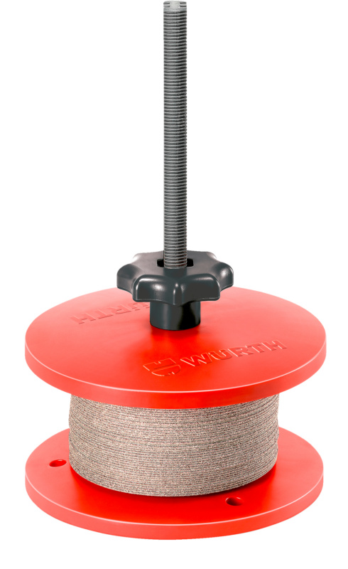 Vulkanfiberscheibenhalter HALT-VUFISHB-UNBESTUECKT-(D115-230MM)