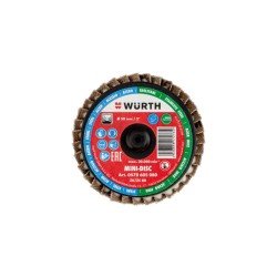 Lamellenfächerscheibe Mini-Disc Zirkonkorund Ø 50 mm