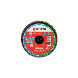 Lamellenfächerscheibe Mini-Disc Zirkonkorund Ø 76 mm