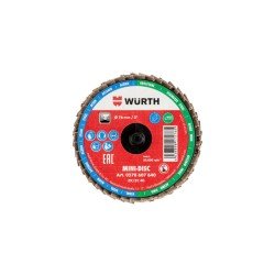 Lamellenfächerscheibe Mini-Disc Zirkonkorund Ø 76 mm