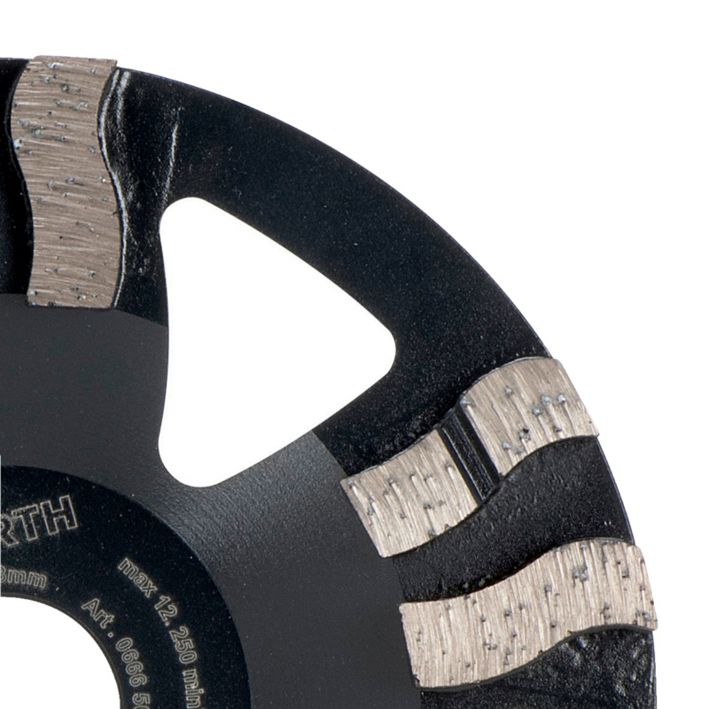 Diamant-Schleiftopf ZEBRA Hartmaterial SHLFTOPF-DIA-LS-HARTMAT-BO22,23-D125MM