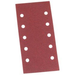 Kfz-Trockenschleifpapier-Streifen RED PERFECT® 115x230 10-Loch