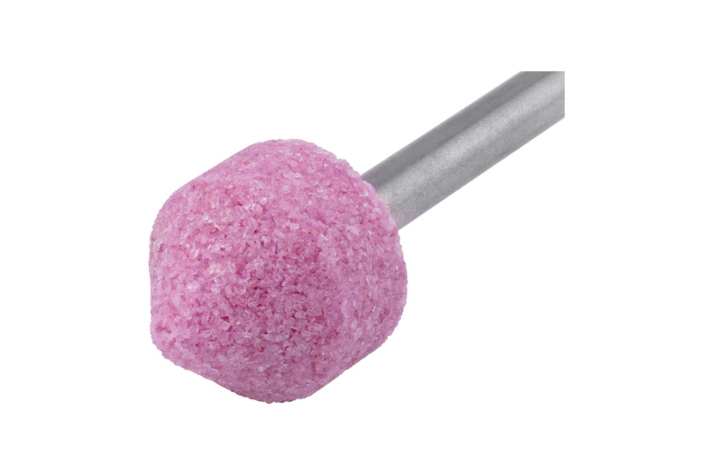 Schleifstift Edelkorund rosa 20x20/6mm