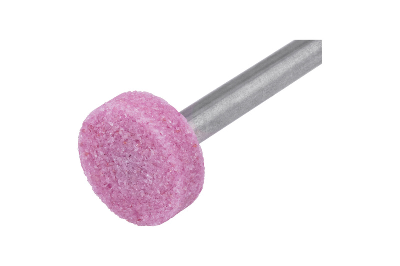Schleifstift Edelkorund rosa 20x6/6mm