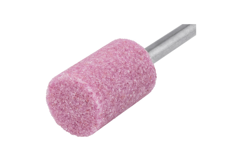 Schleifstift Edelkorund rosa 25x25/6mm