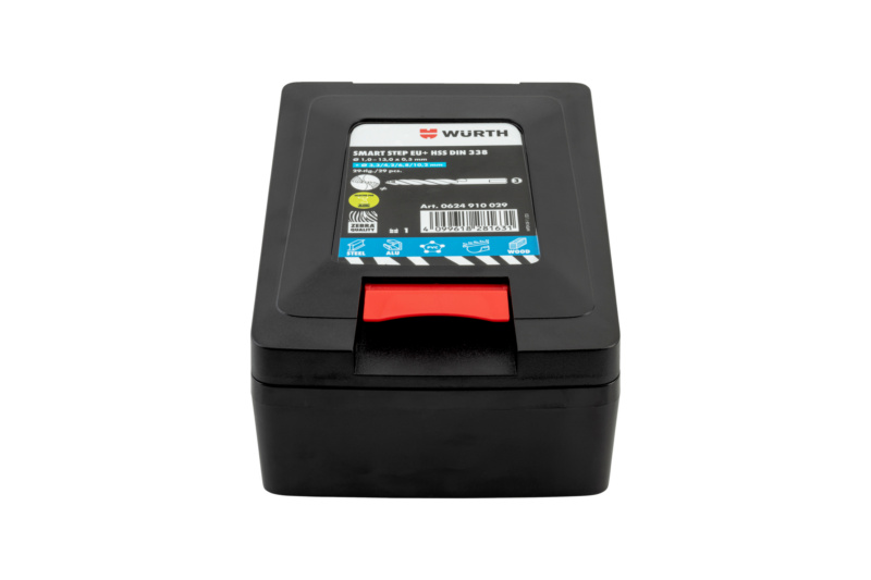 Spiralbohrer-Sortiment SMART STEP EU+ HSS DIN 338 29-teilig