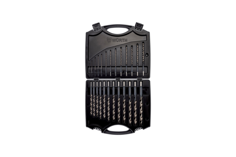 Spiralbohrer-Sortiment SMART STEP EU+ HSS DIN 340 25-teilig